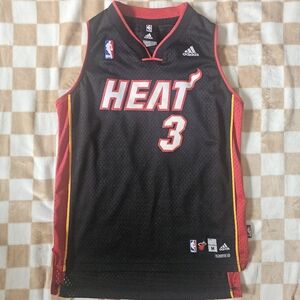 Adidas Black and Red Heat Jersey
